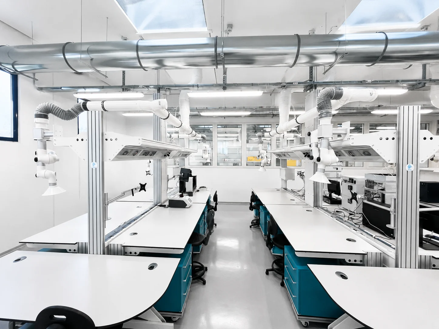 Impianti e utilities integrate in laboratorio