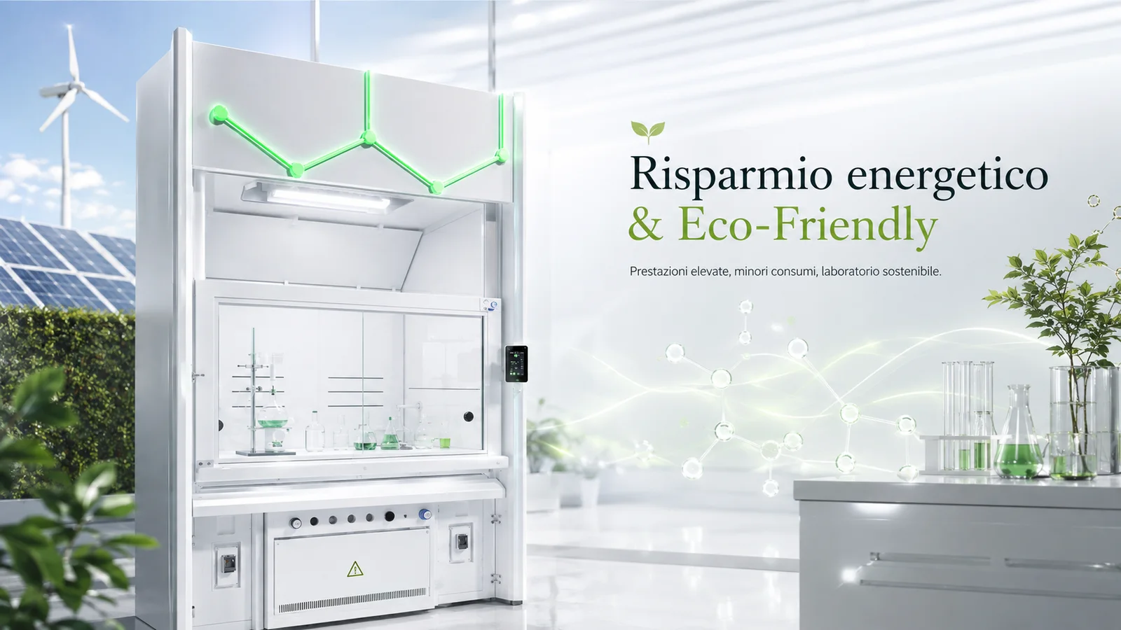 Concept Eco Friendly per cappe chimiche KAPPA Concept Eco Friendly per cappe chimiche KAPPA