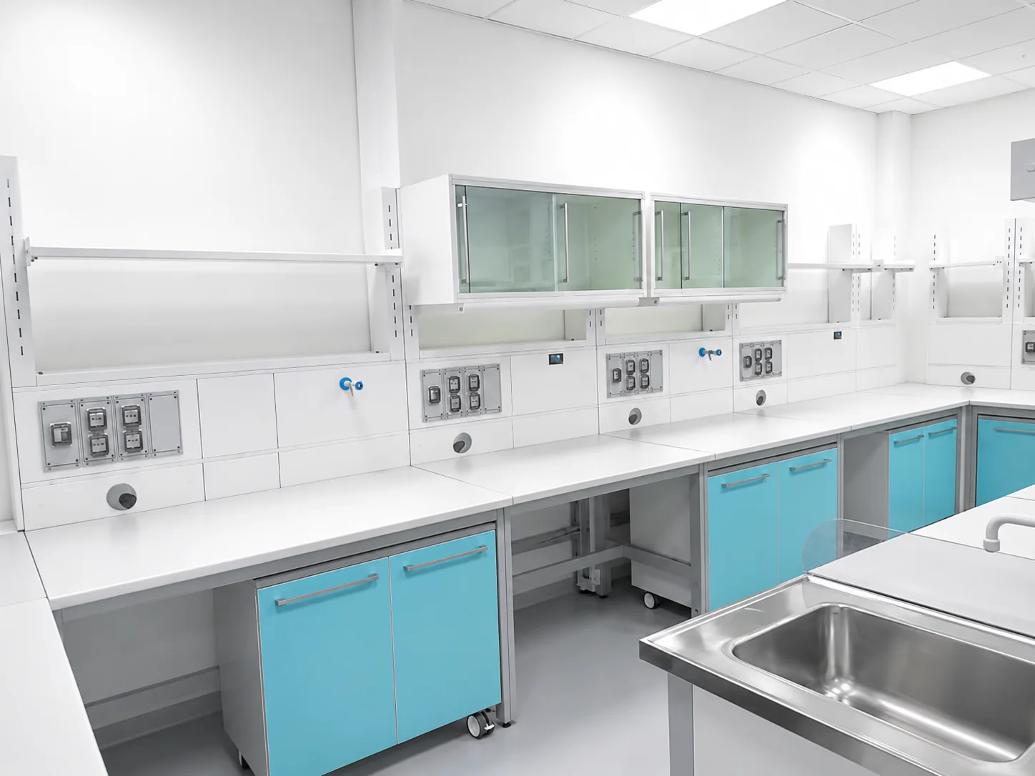 Laboratorio EVO con moduli tiffany Laboratorio EVO con moduli tiffany