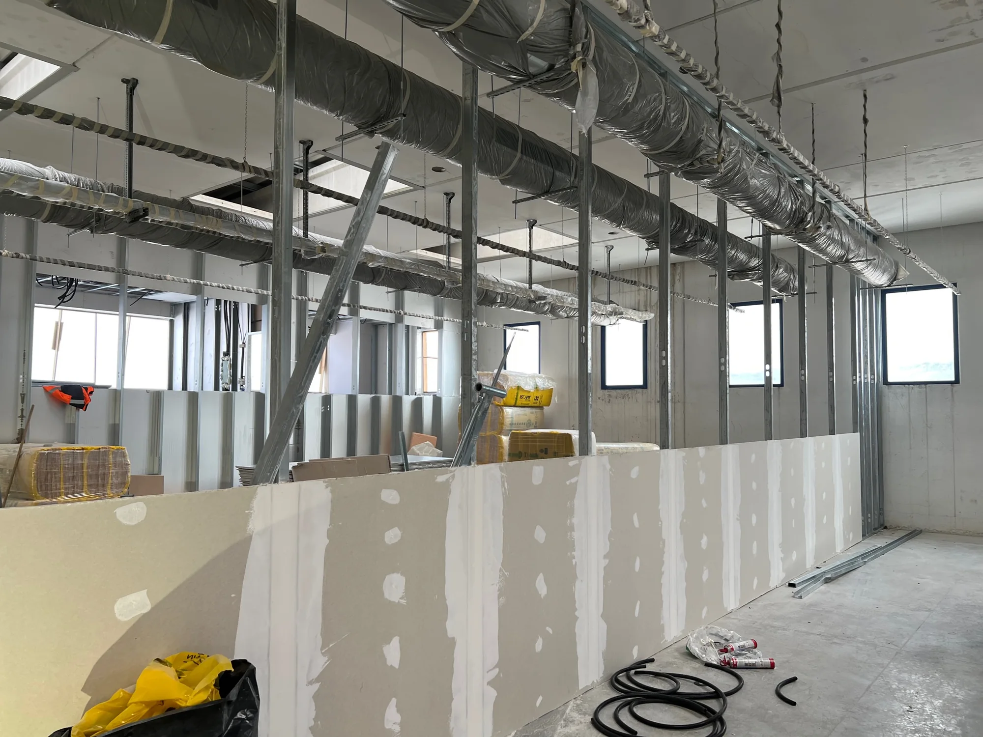 Rilievo del cantiere prima della realizzazione del laboratorio Rilievo del cantiere prima della realizzazione del laboratorio