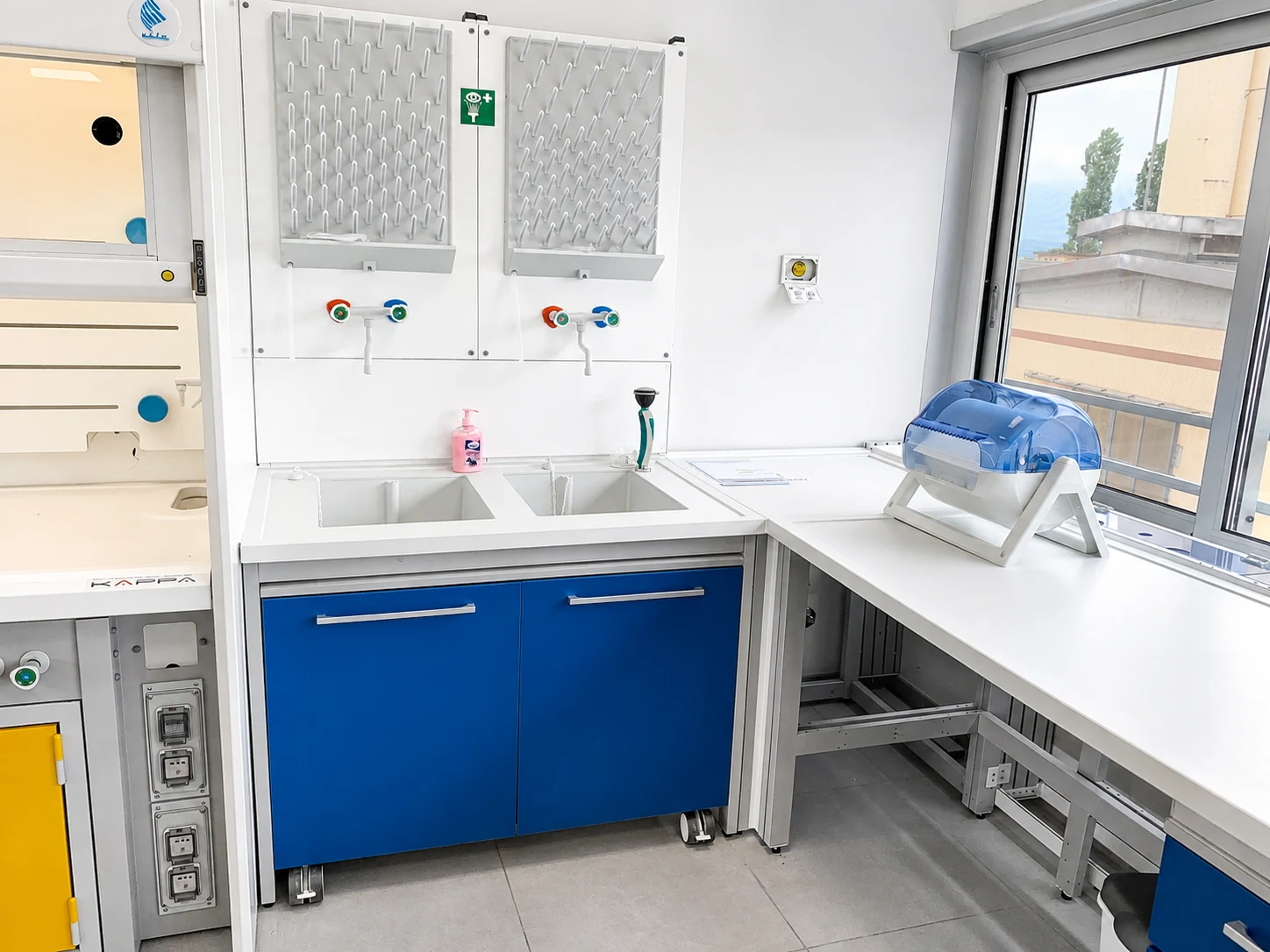 Banco laboratorio · configurazione VELA